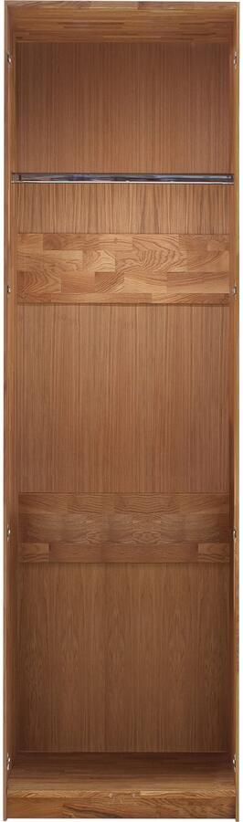 Home affaire Draaideurkast Chamara van massief eikenhout in verschillende breedten hoogte 218 cm