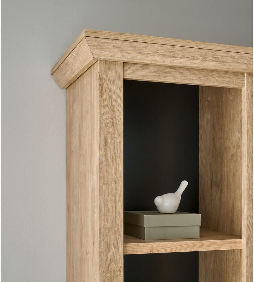 Home affaire Wandmeubel Cornwall opbouwwand in landelijke stijl woonkamer-set in eiken decor (set 3 stuks)