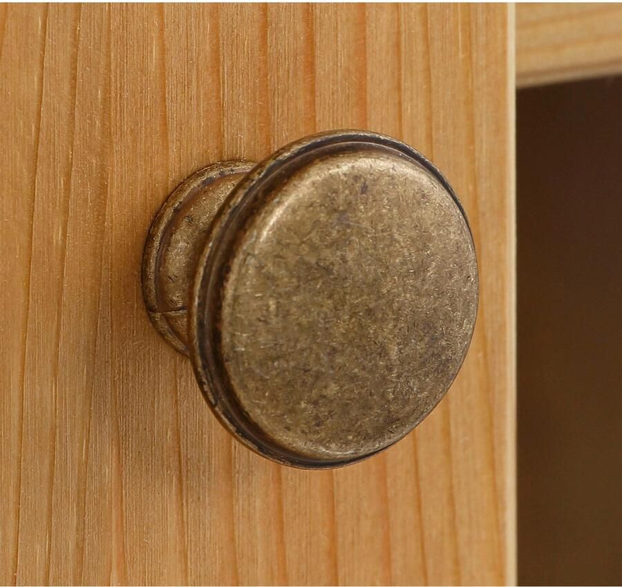 Home affaire Wandmeubel Teresa bestaand uit 1 vitrinekast klein 1 vitrinekast groot 1 tv-meubel (set 3 stuks)