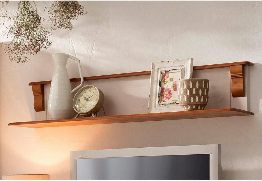 Home affaire Wandplank ADELE Breedte 120 cm van massief grenen FSC