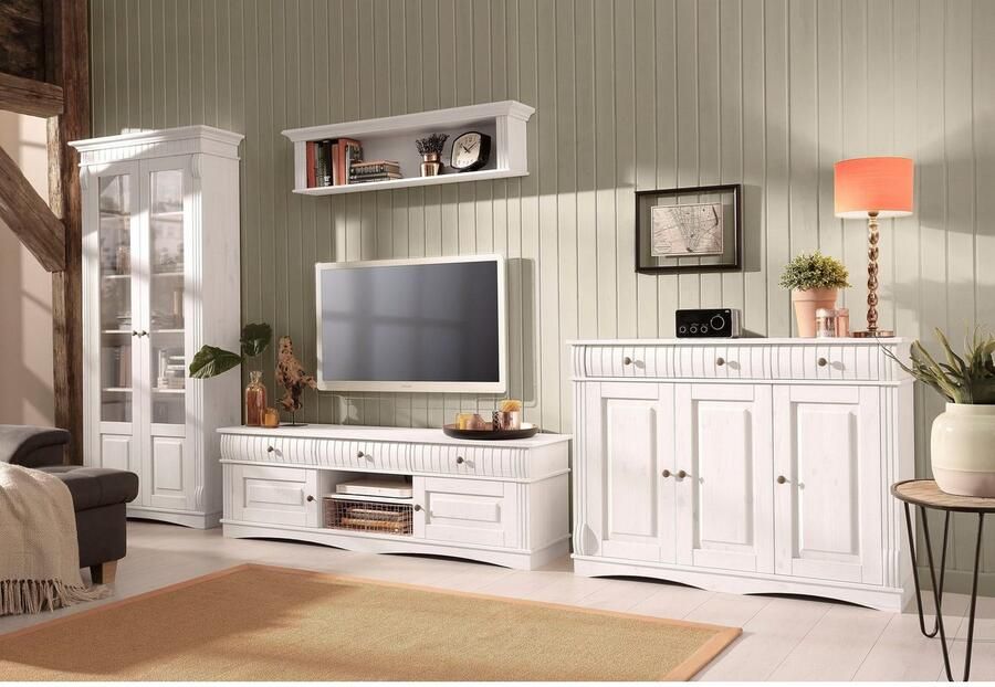 Home affaire Wandplank Teresa Breedte 120 cm van massief grenen FSC