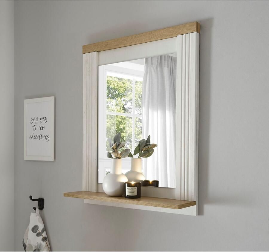 Home affaire Wandspiegel WESTMINSTER spiegel in landhuisstijl badkamer spiegel