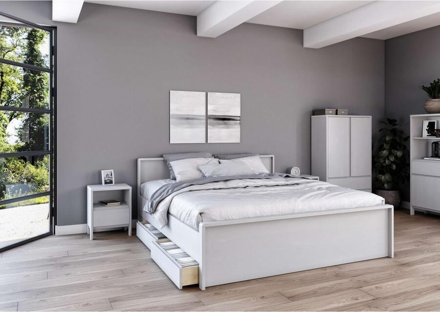 Home affaire Massief houten ledikant Luven hoge belasting! FSC gecertificeerd massief hout