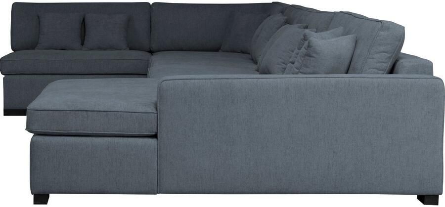 Home affaire Zithoek Skara U-vorm Loungebank met binnenveringsinterieur in vele overtrekkwaliteiten