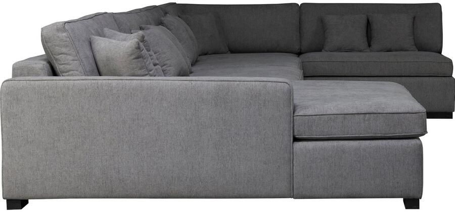 Home affaire Zithoek Skara U-vorm Loungebank met binnenveringsinterieur in vele overtrekkwaliteiten