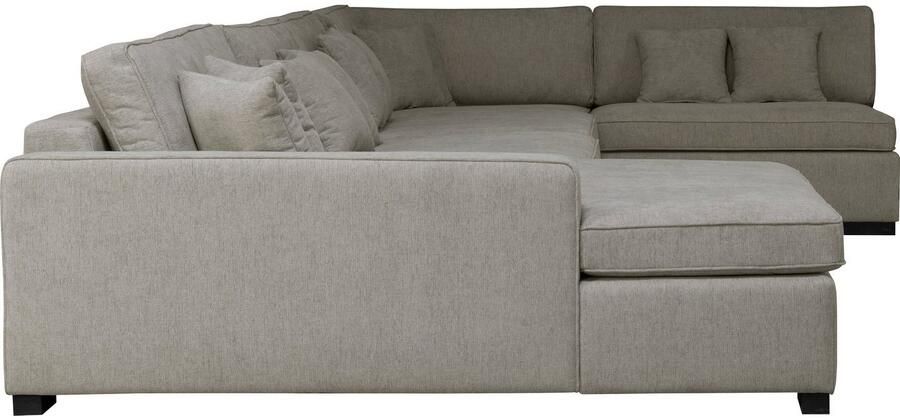 Home affaire Zithoek Skara U-vorm Loungebank met binnenveringsinterieur in vele overtrekkwaliteiten