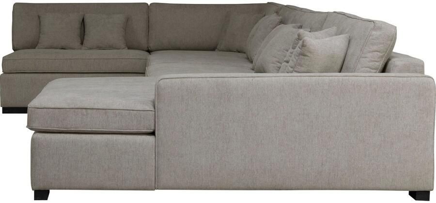 Home affaire Zithoek Skara XXL U-vorm Loungebank XXL met binnenveringsinterieur in vele overtrekkwaliteiten