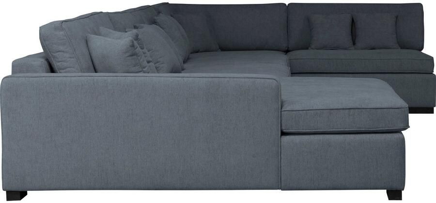 Home affaire Zithoek Skara XXL U-vorm Loungebank XXL met binnenveringsinterieur in vele overtrekkwaliteiten