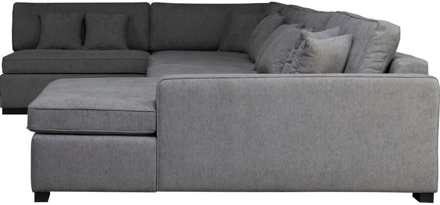 Home affaire Zithoek Skara XXL U-vorm Loungebank XXL met binnenveringsinterieur in vele overtrekkwaliteiten