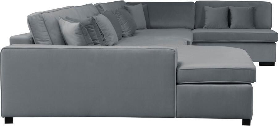Home affaire Zithoek Skara XXL U-vorm Loungebank XXL met binnenveringsinterieur in vele overtrekkwaliteiten