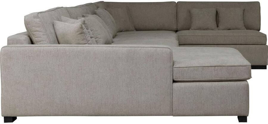 Home affaire Zithoek Skara XXL U-vorm Loungebank XXL met binnenveringsinterieur in vele overtrekkwaliteiten