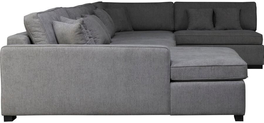 Home affaire Zithoek Skara XXL U-vorm Loungebank XXL met binnenveringsinterieur in vele overtrekkwaliteiten