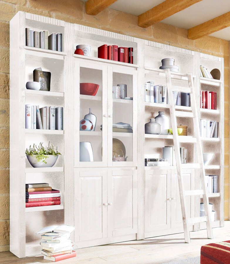 Home affaire Kastenwand Bergen van mooi massief grenenhout breedte 255 cm (1 stuk)