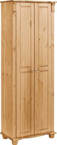 Home affaire Kledingkast Florenz 67 cm breed van massief grenen