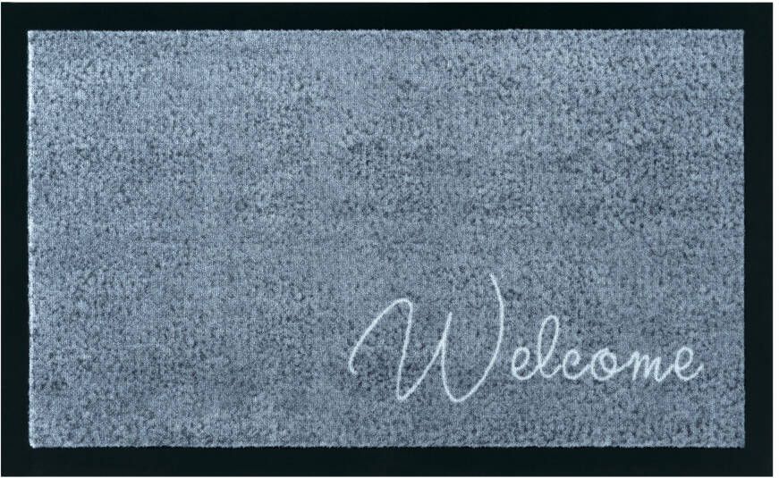 Home affaire Mat WELCOME wasbaar robuust gemakkelijk in onderhoud antislip met tekst