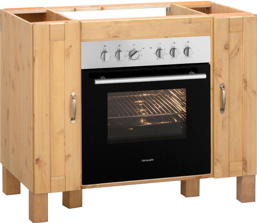 Home affaire Ombouwkast voor oven Alby Breedte 100 cm 2 vakken