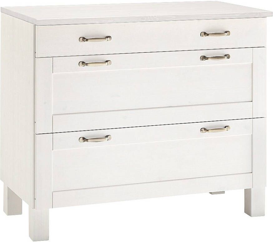 Home affaire Onderkast Alby Breedte 100 cm 3 laden