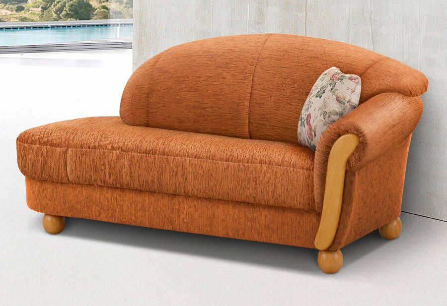 Home affaire Ottomane Milano comfortabele solitaire bank in landhuisstijl B D H 181 79 83cm