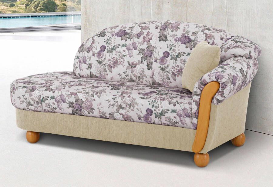 Home affaire Ottomane Milano comfortabele solitaire bank in landhuisstijl B D H 181 79 83cm