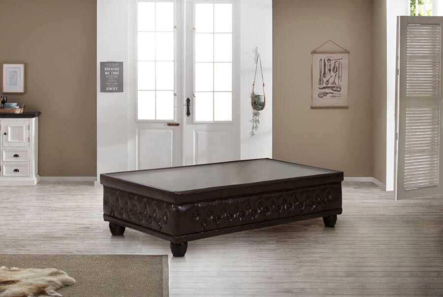 Home affaire Salontafel Rysum passend bij de meubelcollectie "rysum" met glasplaat