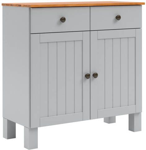 Home affaire Sidetable Alby2 Met 2 deuren 2 lades en metalen grepen breedte 85 cm