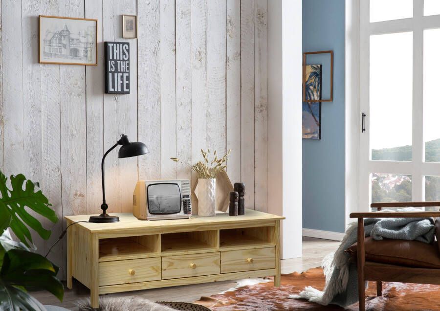 Home affaire Tv-meubel Commode met drie kabeldoorvoeren (1 stuk)