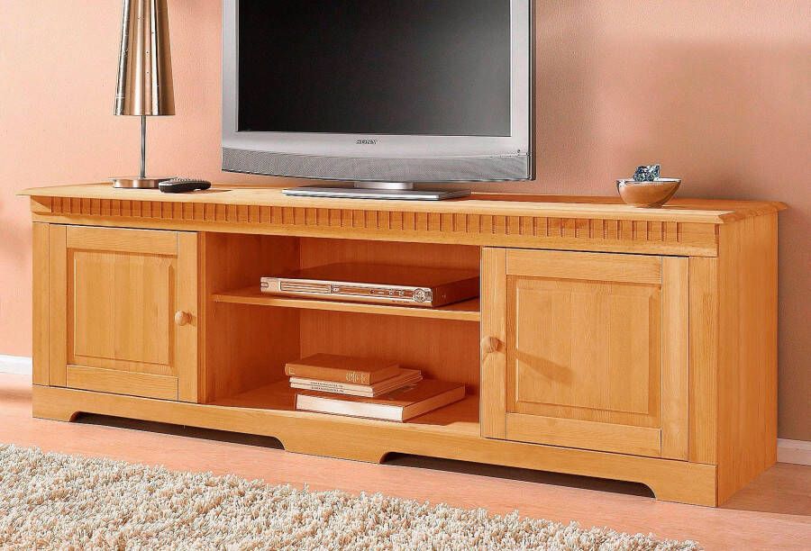 Home affaire Tv-meubel Lisa van mooi massief grenenhout breedte 175 cm
