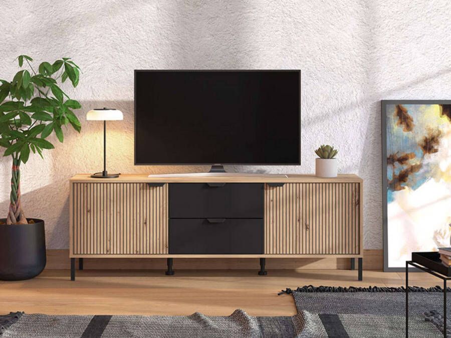 Home affaire Tv-meubel Mayenne TV-lowboard breedte 157 cm