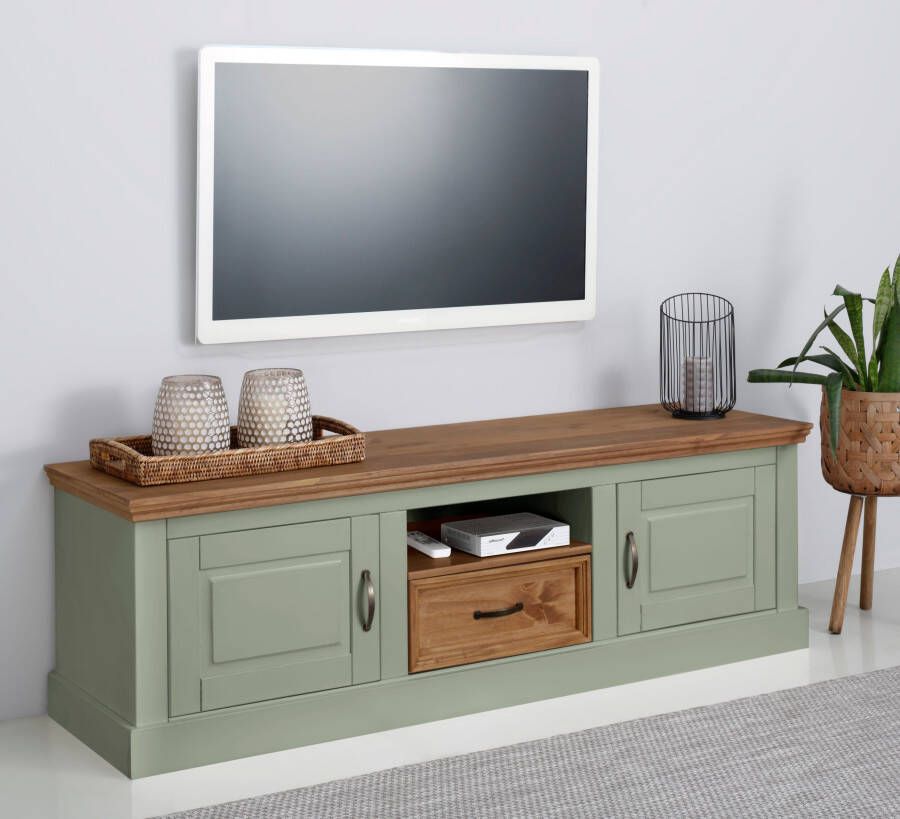 Home affaire Tv-meubel Selma TV-kast breedte 160 cm 1 lade 2 deuren