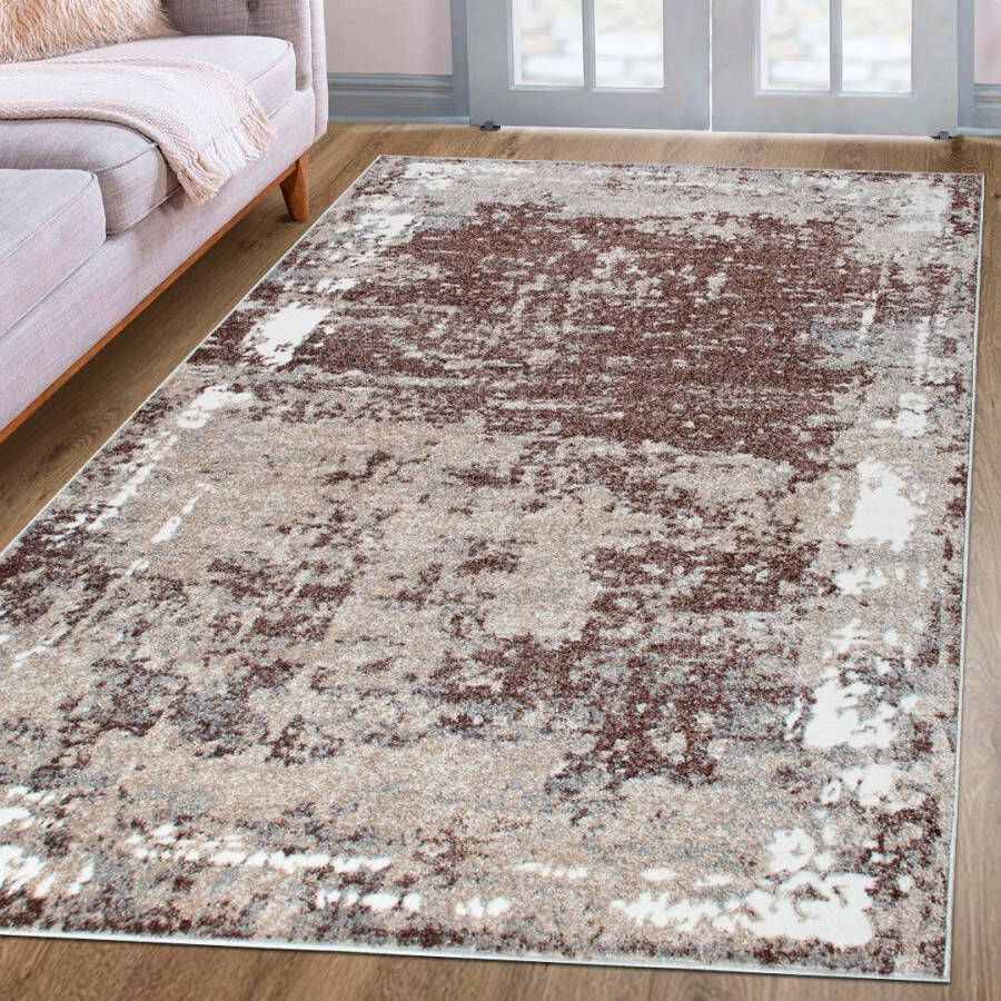Home affaire Vloerkleed Oberwill met bijzonder zachte pool kortpolig vintage modern dichte kwaliteit