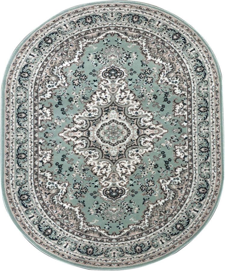 My home Vloerkleed Oriental Made in Belgium Oriënt-look met randdessin korte pool gemakkelijk in onderhoud elegant