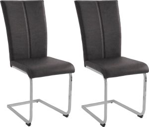 Home affaire Vrijdragende stoel Nils Stoel belastbaar tot 120 kg (set 2 stuks)