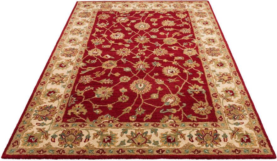 Home affaire Wollen kleed Sahil zuivere wol oosters tapijt ideaal in de woonkamer & slaapkamer