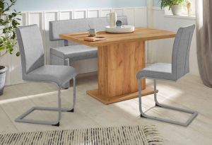 Home affaire Zitbank Charissa met leuning breedte 140 160 of 180 cm