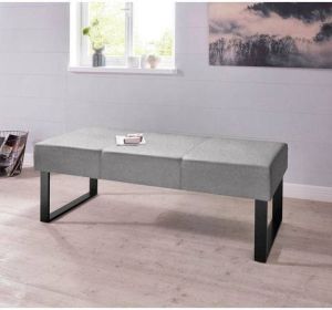 Home affaire Zitbank Oliver Breedte 140 cm met metalen frame