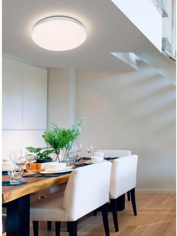 FISCHER&HONSEL Fischer & Honsel Plafondlamp Chroom Wit 6 5w