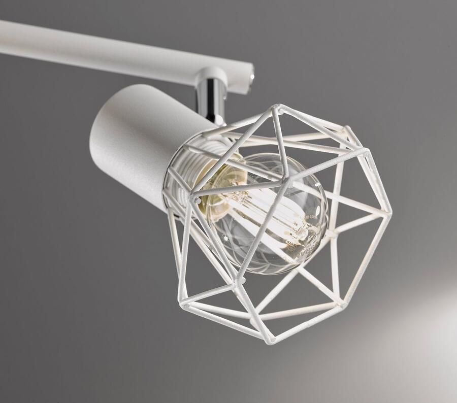 FISCHER&HONSEL Fischer & Honsel Spot Wit Ran 4xe14