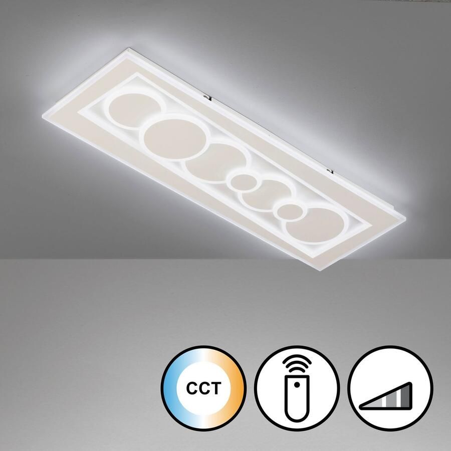Honsel Leuchten Plafondlamp Ratio duurzame led dimbaar (1 stuk)