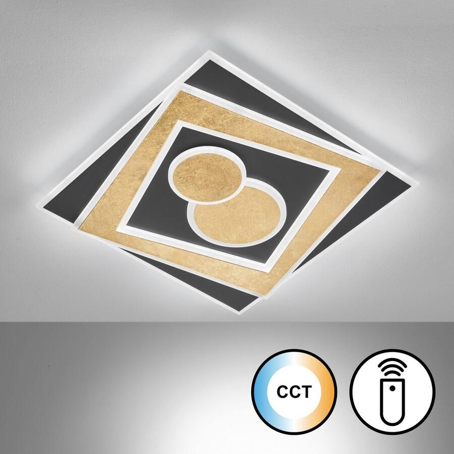 Honsel Leuchten Plafondlamp Ratio duurzame led dimbaar (1 stuk)