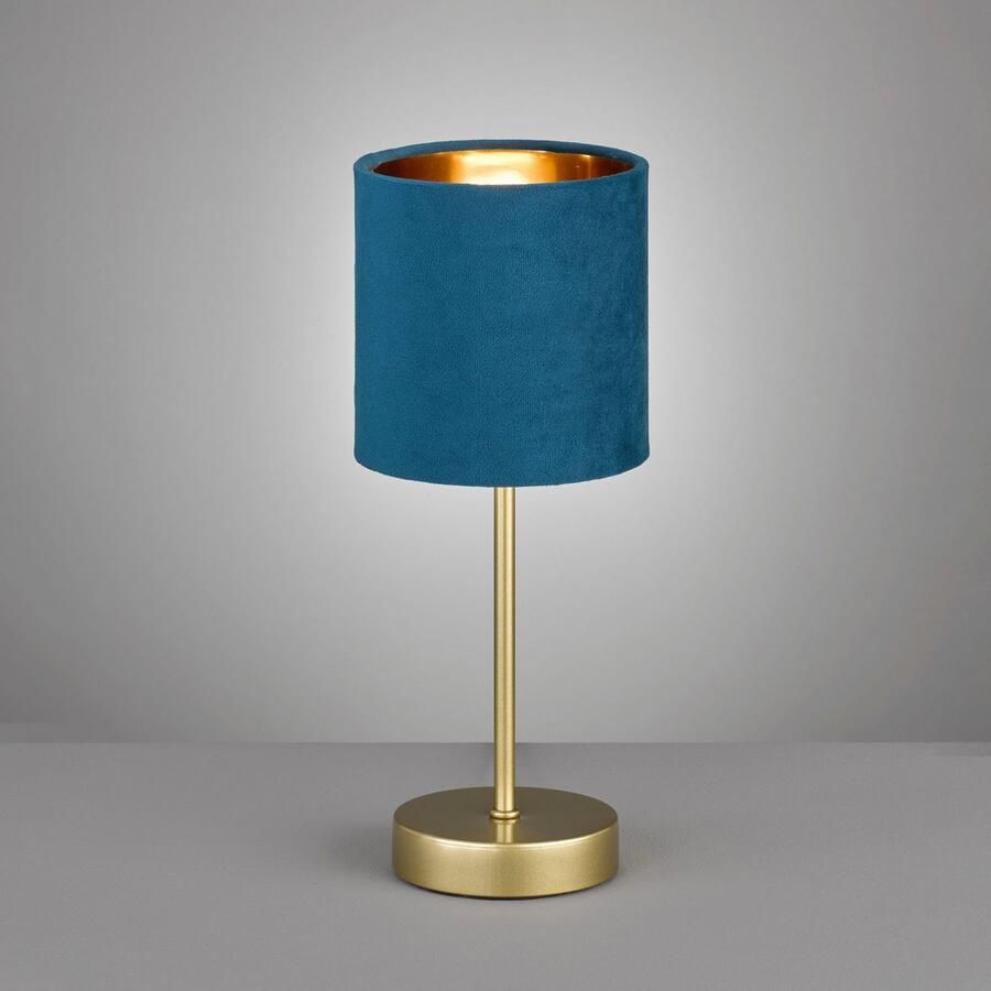 FISCHER&HONSEL Fischer & Honsel Tafellamp Aura Donkerblauw ⌀xxcm E14 25w