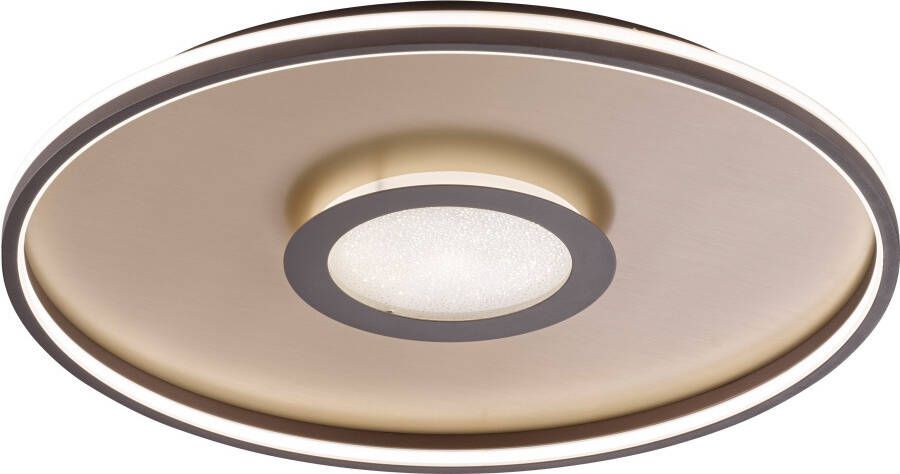 FISCHER&HONSEL Fischer & Honsel Plafondlamp Bug Goud Rond 42w