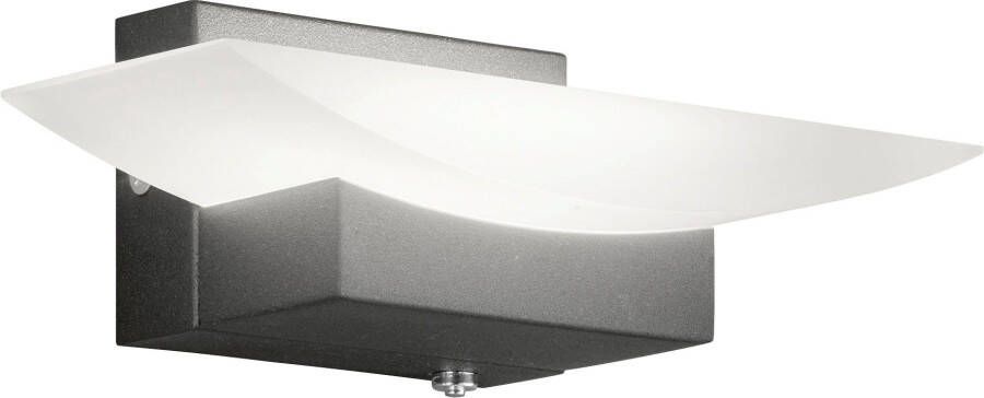 FISCHER&HONSEL Fischer & Honsel Wandlamp Zwart Led 6 5w