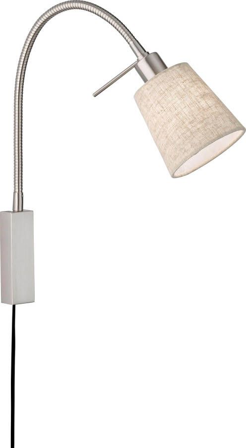 FISCHER&HONSEL Fischer & Honsel Wandlamp Beige E14 10w