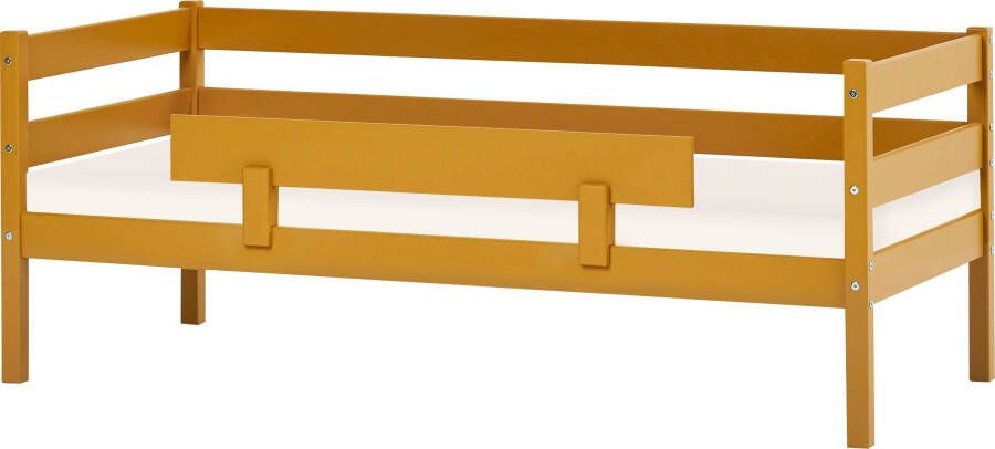 Hoppekids 1-persoonsledikant ECO Comfort 70x160 cm optioneel in verschillende kleuren matras valbeveiliging (set)
