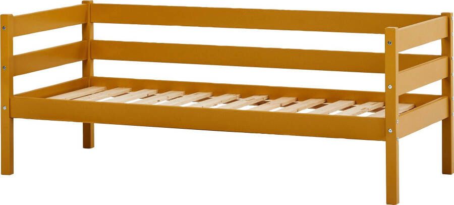 Hoppekids 1-persoonsledikant ECO Comfort 70x160 cm optioneel in verschillende kleuren matras valbeveiliging (set)