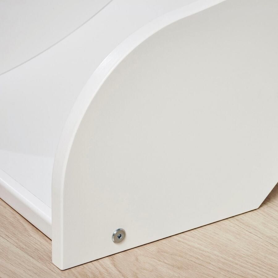 Hoppekids Hoogslaper "Cars" Glijbaan & gordijn blauw en veel keus