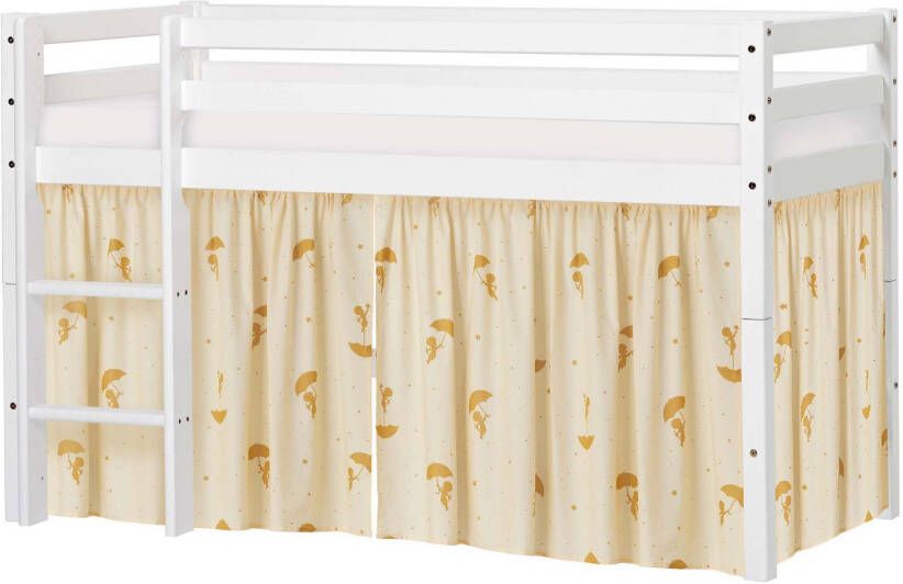 Hoppekids Speelbed Eco Dream Massief hout naar keuze in 2 afmetingen en 4 kleuren matras ter keuze