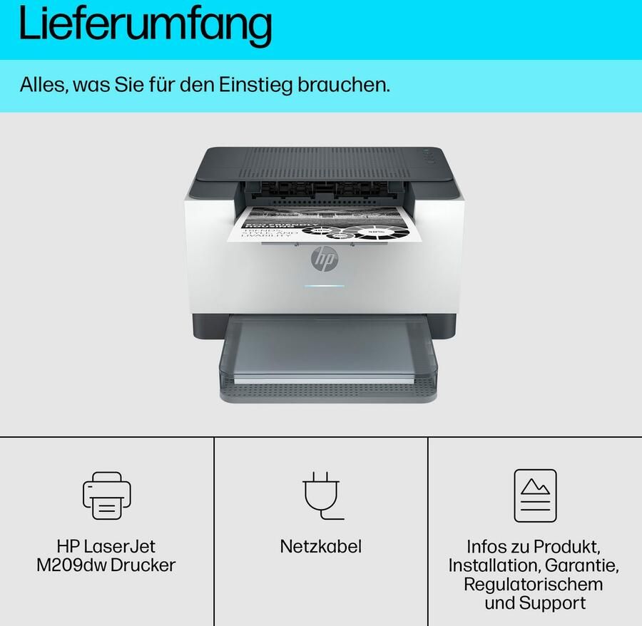 HP Laserprinter LaserJet M209dw