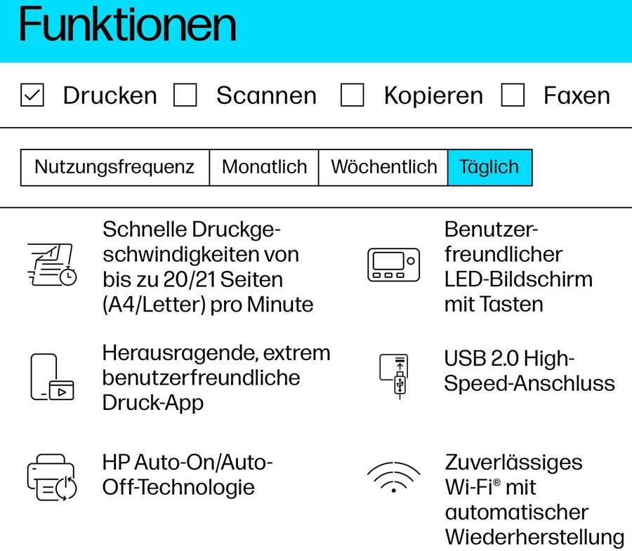 HP LaserJet M110w zwart-wit laserprinter met enkele functie - Foto 10
