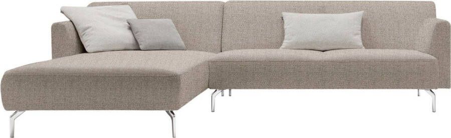 OTTO Hülsta Sofa Hoekbank Hs.446 in een minimalistische gewichtloze look breedte 317 cm